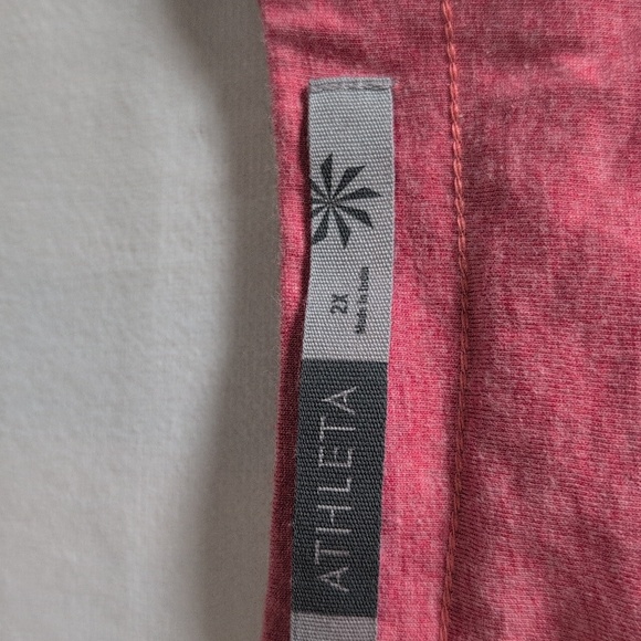 Athleta Dhara Red Lined Dress Size 2X - Picture 3 of 9